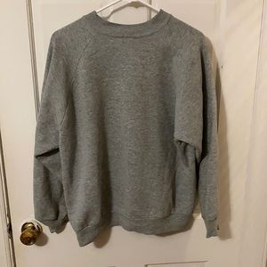 S Vintage fruit of the loom grey sweatshirt